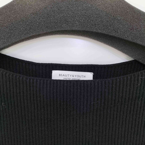 ビューティーアンドユースユナイテッドアローズ BEAUTY & YOUTH UNITED ARROWS 畦リブボートネックニット レディース FREE